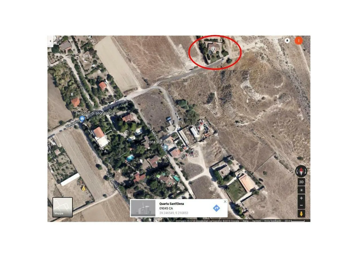Villa Belvedere Quartu Sant'Elena 0*,